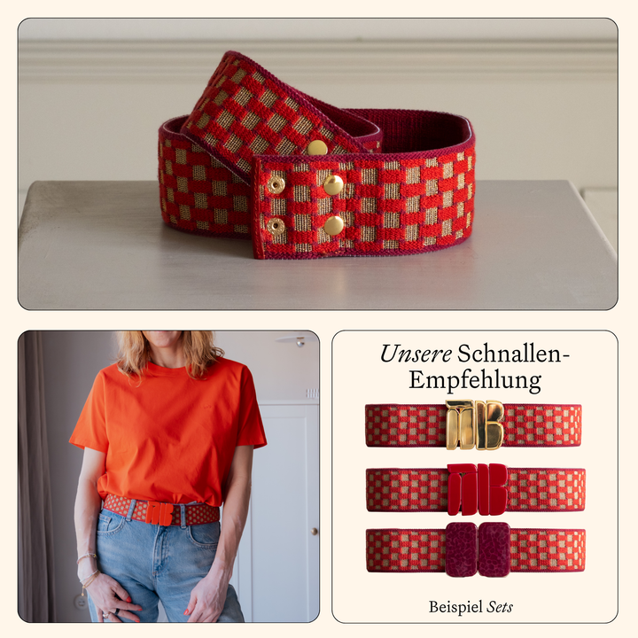 Belt - Bohemian Raspberry