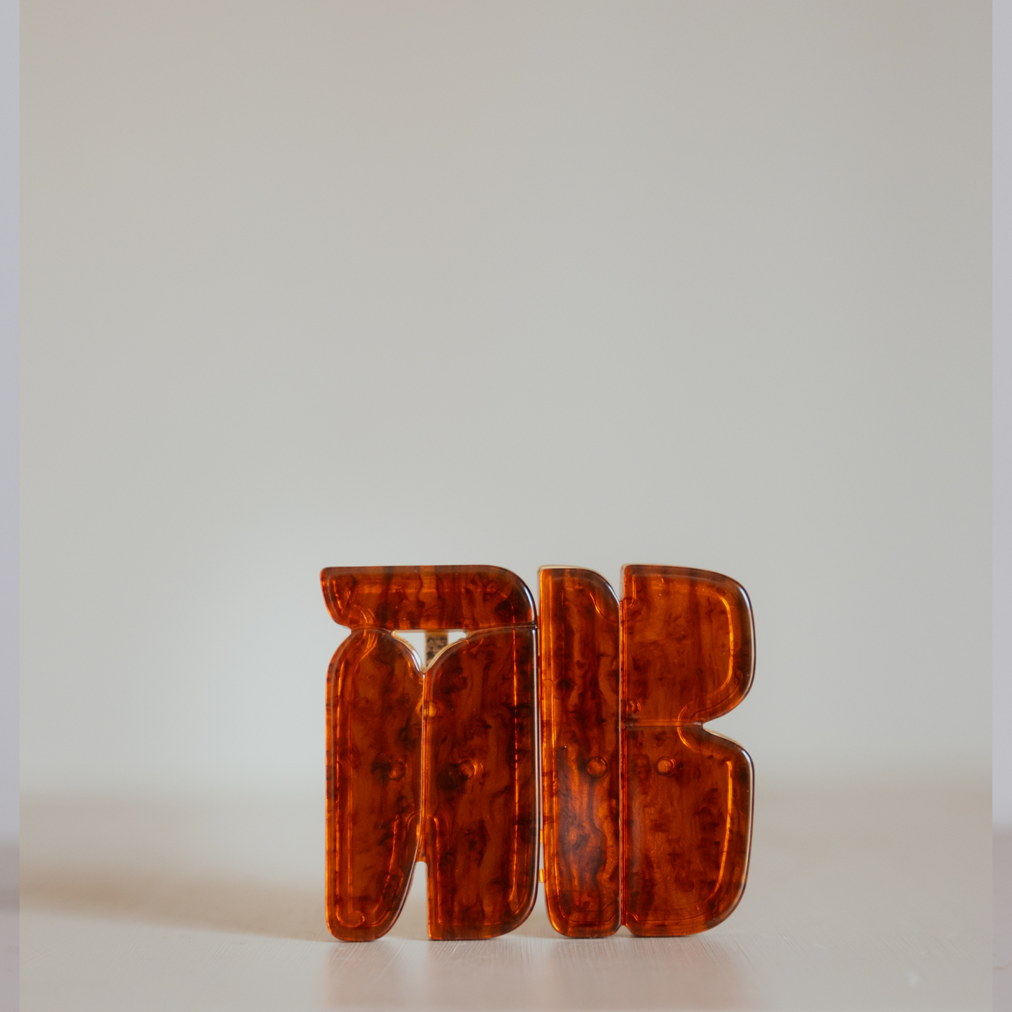 Buckle No. 125 - amber