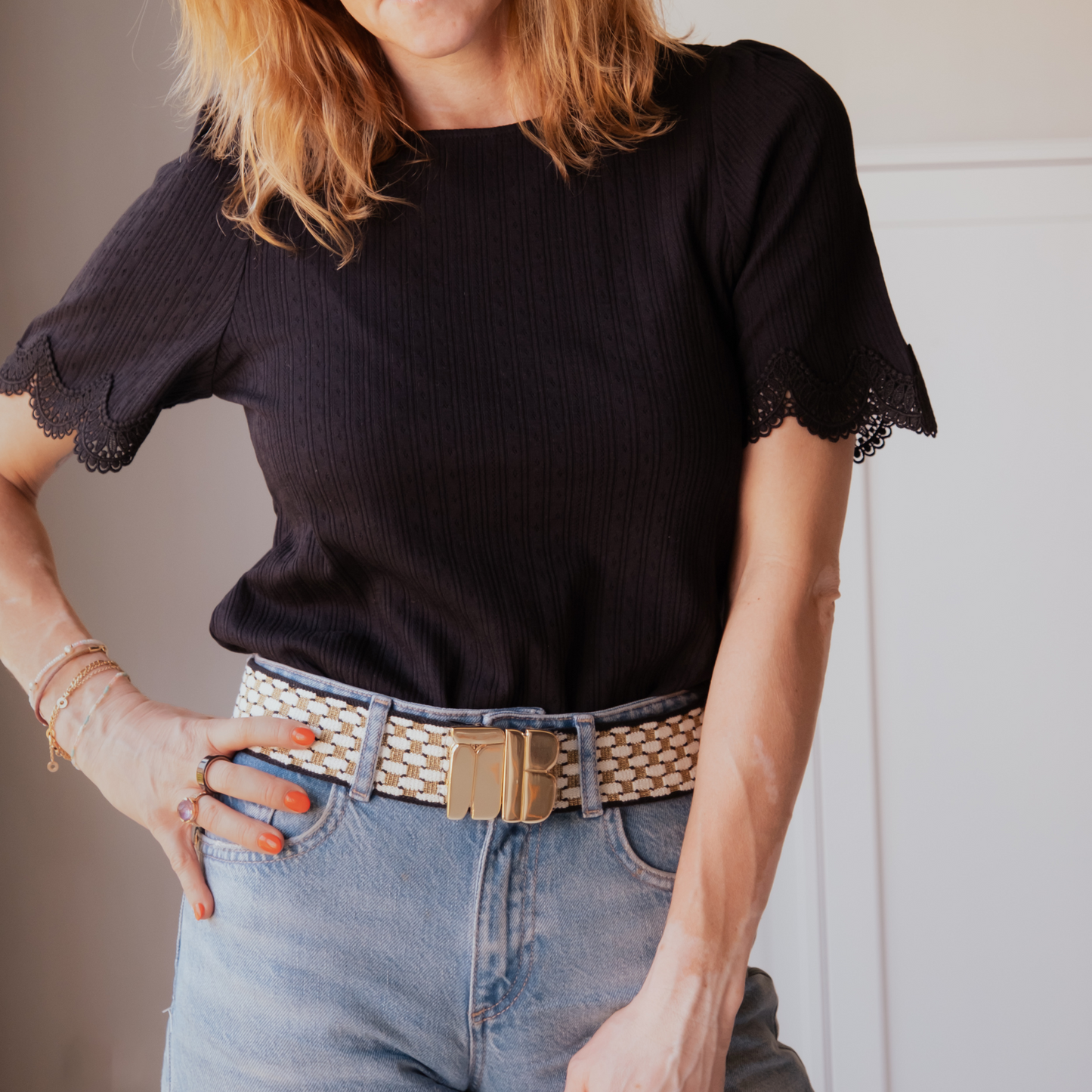 Buckle No. 120 - goldie glow