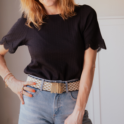 Buckle No. 120 - goldie glow