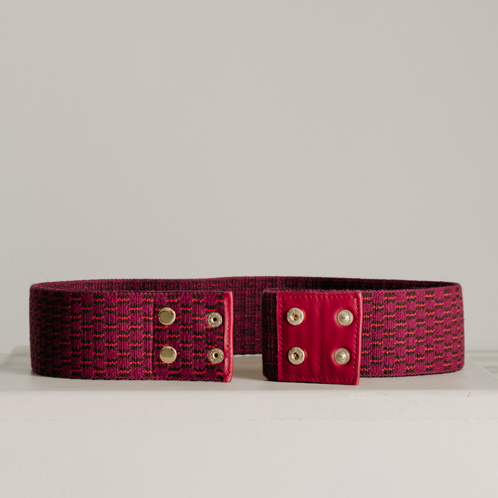 Belt-Cherry Glow