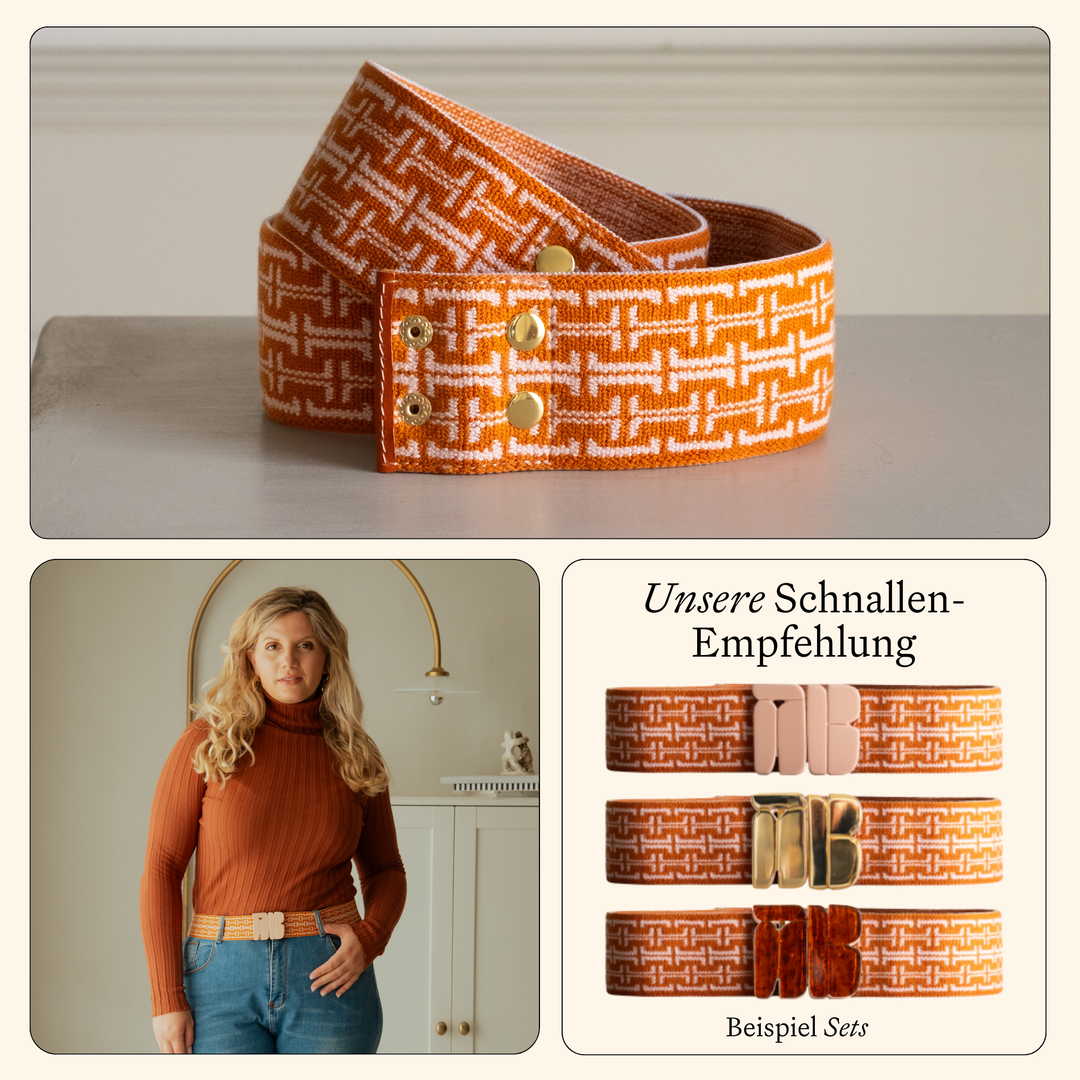 Belt - Peach Hilton