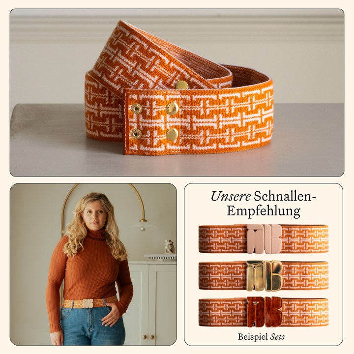 Belt - Peach Hilton