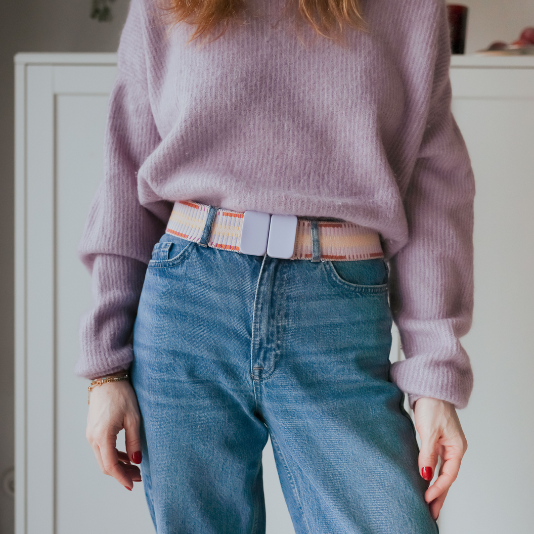 Buckle No. 110 - lavender love