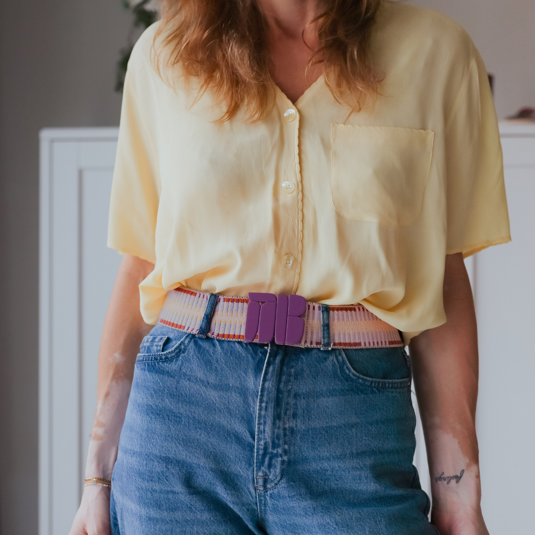 Buckle No. 102 - purple rain