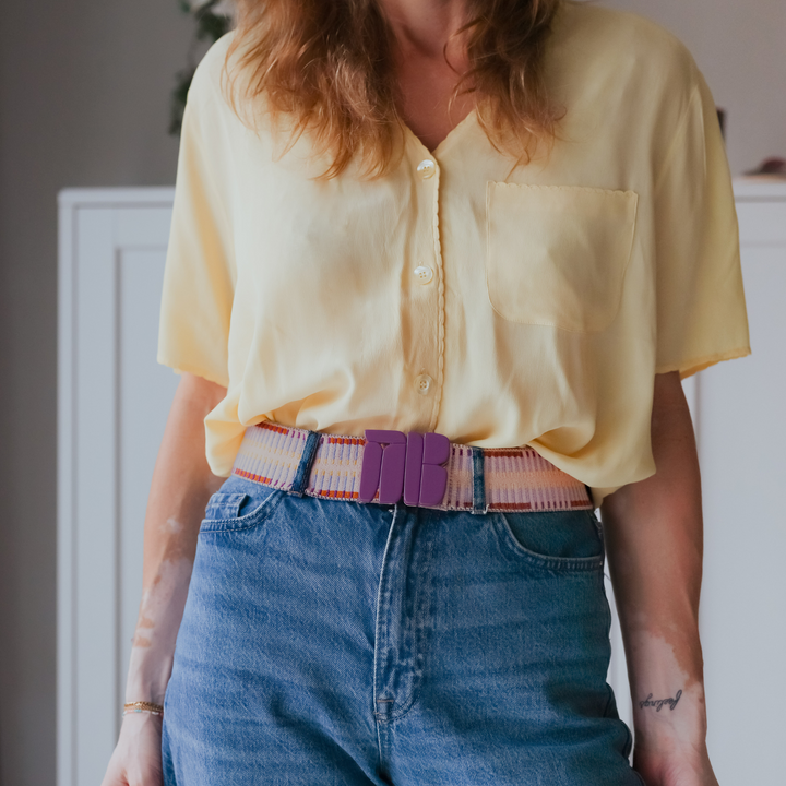 Buckle No. 102 - purple rain