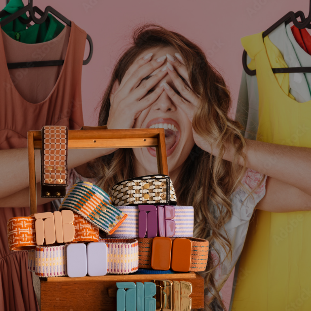 Mit unseren <i>Gürteln</i> fühlt sich dein Kleiderschrank endlich <i>voll</i> an!