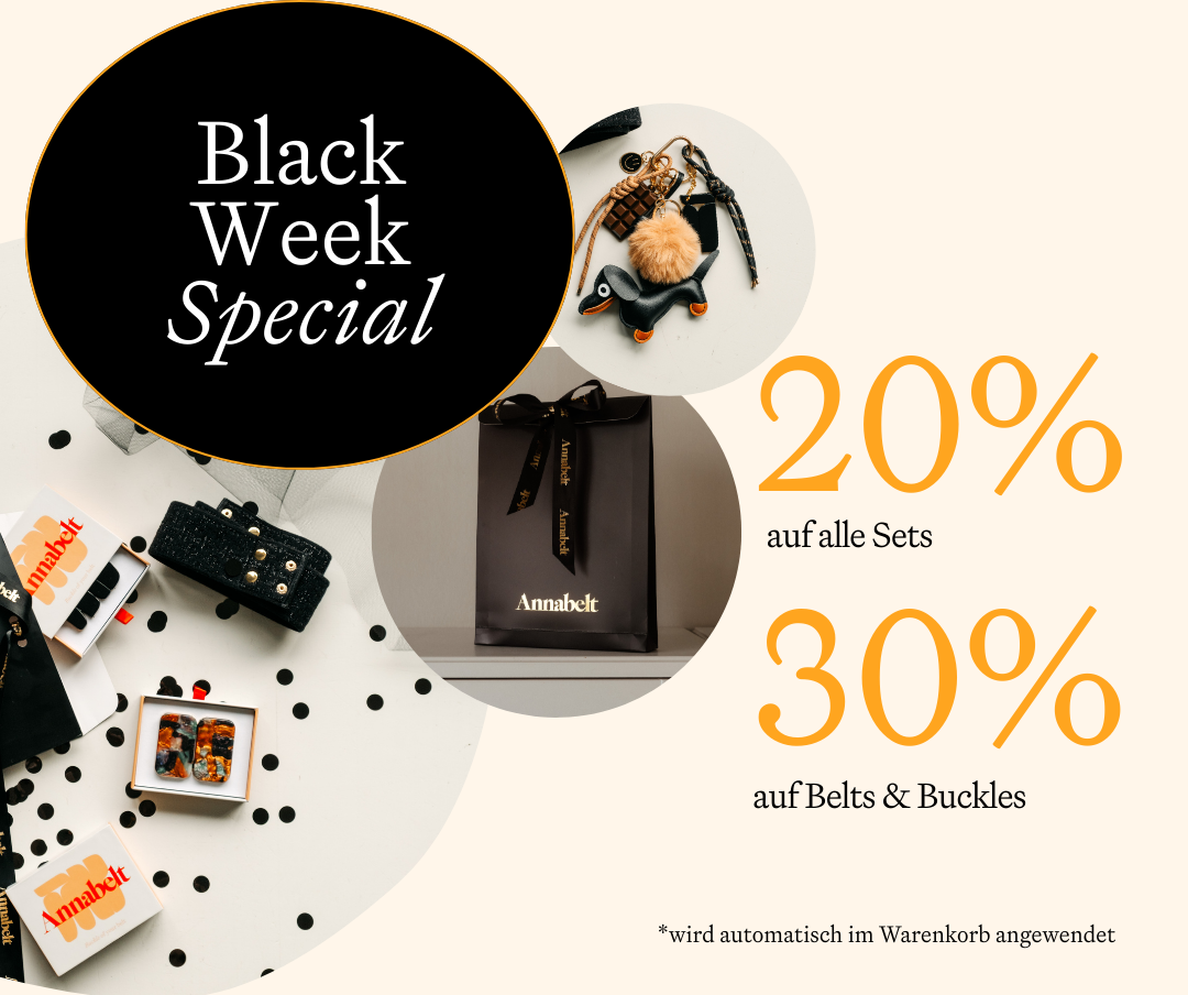 Mit unseren Gürteln machst du aus deinen Basics endlich Outfits!