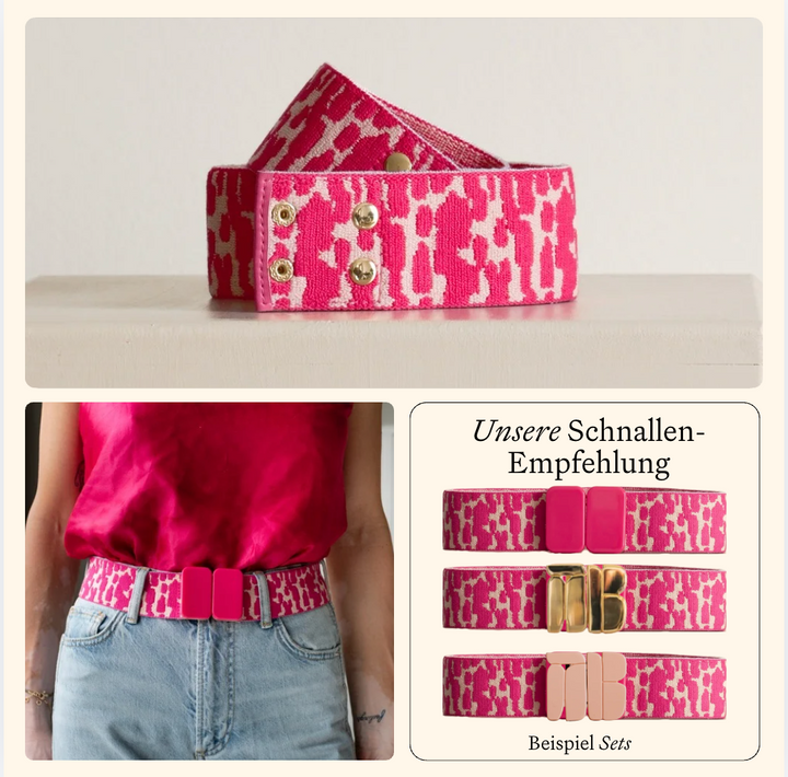 Belt-Pink Flamingo
