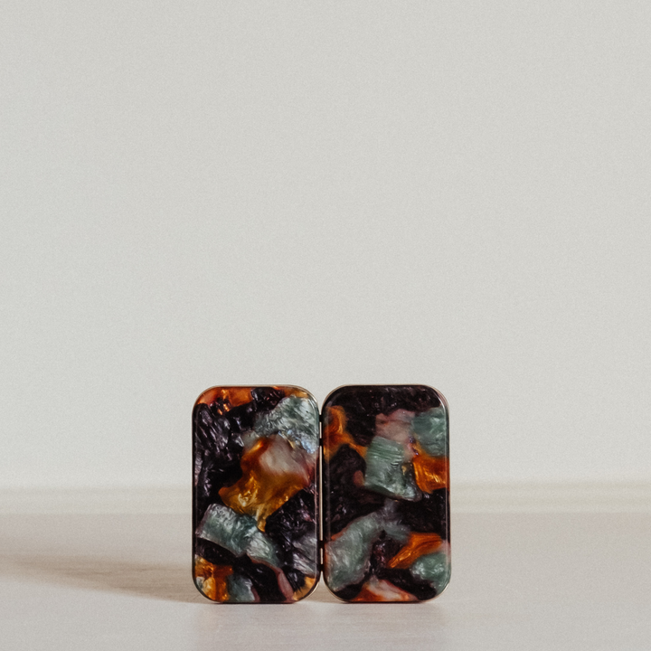 Buckle No. 126 - funky marble