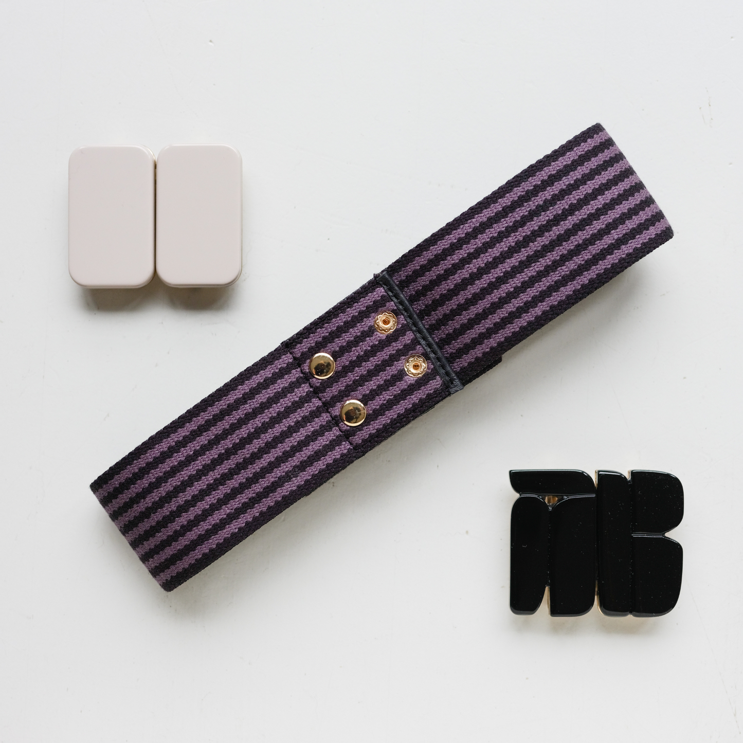 Welcome Set No. 12 - Smokey Lines/ Beige Melange/ Dark Night