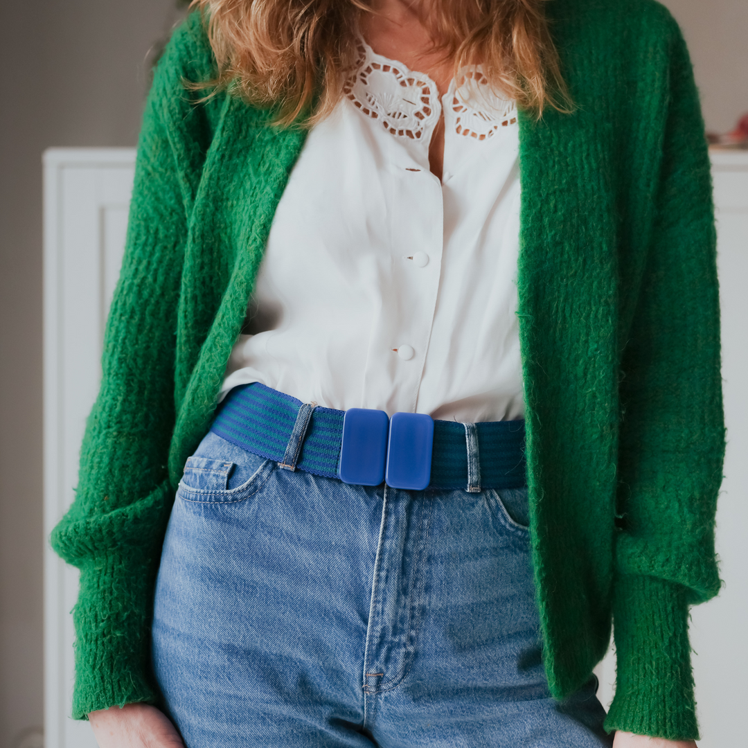 Buckle No. 111 - blue eyes