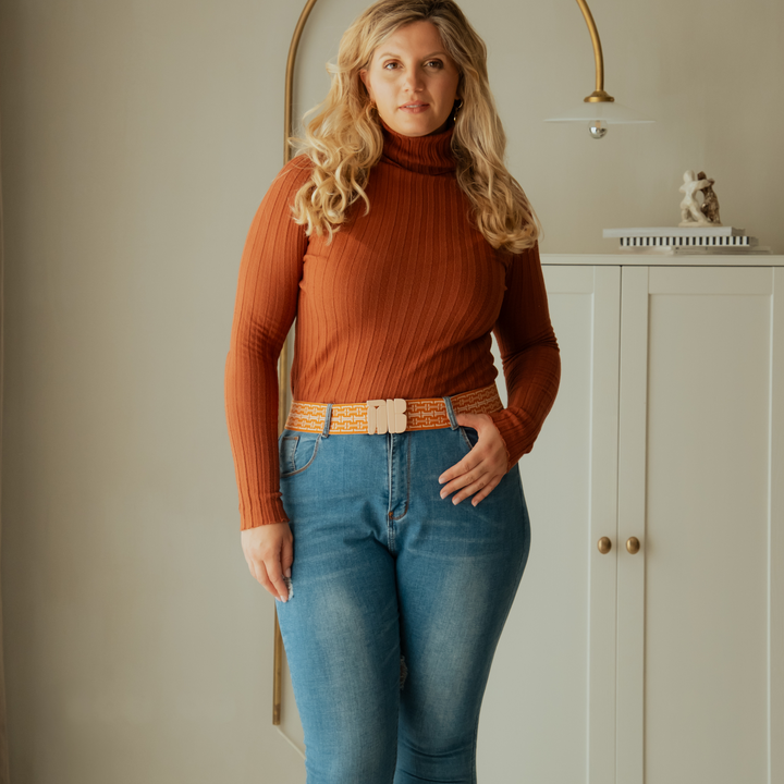 Belt - Peach Hilton